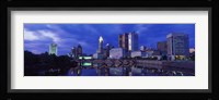 USA, Ohio, Columbus, Scioto River Fine Art Print