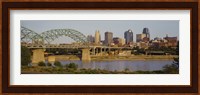 Bridge over a river, Kansas city, Missouri, USA Fine Art Print