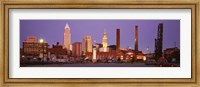 Skyline, Cleveland, Ohio, USA Fine Art Print
