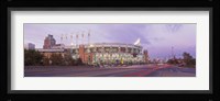 Baseball stadium at the roadside, Jacobs Field, Cleveland, Cuyahoga County, Ohio, USA Fine Art Print