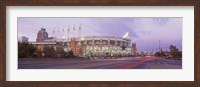 Baseball stadium at the roadside, Jacobs Field, Cleveland, Cuyahoga County, Ohio, USA Fine Art Print