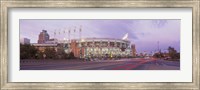 Baseball stadium at the roadside, Jacobs Field, Cleveland, Cuyahoga County, Ohio, USA Fine Art Print