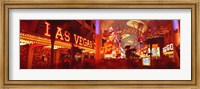 View of Fremont Street Las Vegas NV USA Fine Art Print