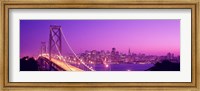 Bay Bridge at Night, San Francisco Fine Art Print