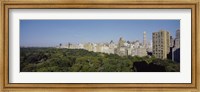 High Angle View Of A Park, Central Park, NYC, New York City, New York State, USA Fine Art Print