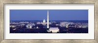 High angle view of Washington DC Fine Art Print