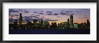 Chicago Skyline at Dusk Fine Art Print