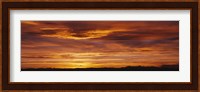 Sky at sunset, Daniels Park, Denver, Colorado, USA Fine Art Print