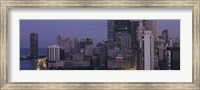 Buildings in a city, Chicago, Cook County, Illinois, USA Fine Art Print