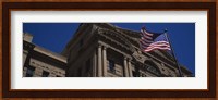 Low angle view of a courthouse, Fort Worth, Texas, USA Fine Art Print