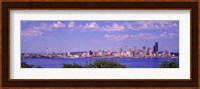 Puget Sound, City Skyline, Seattle, Washington State, USA Fine Art Print