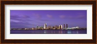 USA, California, San Diego, dusk Fine Art Print