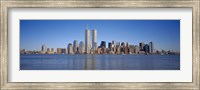 Skyscrapers at the waterfront, World Trade Center, Lower Manhattan, Manhattan, New York City, New York State, USA Fine Art Print