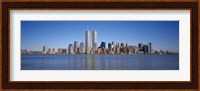 Skyscrapers at the waterfront, World Trade Center, Lower Manhattan, Manhattan, New York City, New York State, USA Fine Art Print