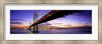 Bay Bridge at Twilight Fine Art Print