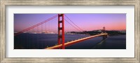 Night Golden Gate Bridge San Francisco CA USA Fine Art Print