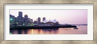 Skyscrapers at the waterfront, Charles river, Boston, Massachusetts, USA Fine Art Print