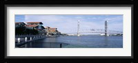 Bridge Over A River, Main Street, St. Johns River, Jacksonville, Florida, USA Fine Art Print