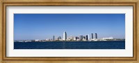 Clear Blue Sky Over San Diego Fine Art Print