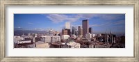 Aerial View of Denver, Colorado Fine Art Print