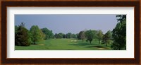 Panoramic view of a golf course, Baltimore Country Club, Maryland, USA Fine Art Print