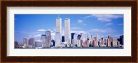 USA, New York City, with World Trade Center Fine Art Print