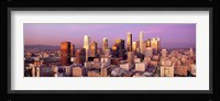 Sunset Skyline Los Angeles CA USA Fine Art Print