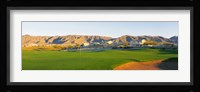 Golf flag in a golf course, Phoenix, Arizona, USA Fine Art Print
