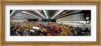 Traders in a stock market, Chicago Mercantile Exchange, Chicago, Illinois, USA Fine Art Print
