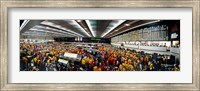 Traders in a stock market, Chicago Mercantile Exchange, Chicago, Illinois, USA Fine Art Print