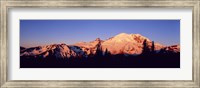 Sunset Mount Rainier Seattle WA Fine Art Print