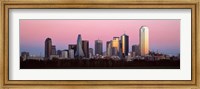 Twilight, Dallas, Texas, USA Fine Art Print