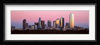Twilight, Dallas, Texas, USA Fine Art Print
