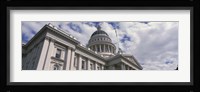 USA, California, Sacramento, Low angle view of State Capitol Building Fine Art Print
