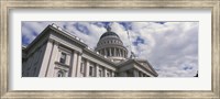 USA, California, Sacramento, Low angle view of State Capitol Building Fine Art Print