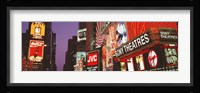 Billboards On Buildings, Times Square, NYC, New York City, New York State, USA Fine Art Print