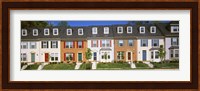 Townhouse, Owings Mills, Maryland, USA Fine Art Print