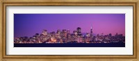 San Francisco, California (night) Fine Art Print
