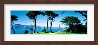 Golf Course w\ Golden Gate Bridge San Francisco CA USA Fine Art Print