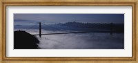 USA, California, San Francisco, Fog over Golden Gate Bridge Fine Art Print