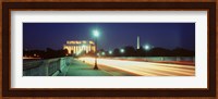 Night, Lincoln Memorial, District Of Columbia, USA Fine Art Print