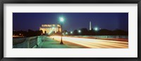 Night, Lincoln Memorial, District Of Columbia, USA Fine Art Print