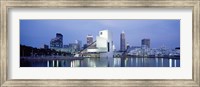 Rock And Roll Hall Of Fame, Cleveland, Ohio, USA Fine Art Print