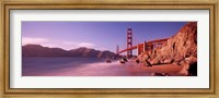Golden Gate Bridge and Mountain View Fine Art Print