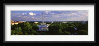 Aerial View of White House, Washington DC Fine Art Print