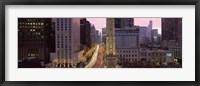 Buildings in a city, Michigan Avenue, Chicago, Cook County, Illinois, USA Fine Art Print