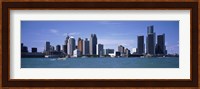 Detroit Waterfront, Michigan (close-up) Fine Art Print