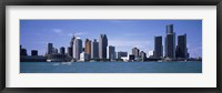 Detroit Waterfront, Michigan (close-up) Fine Art Print