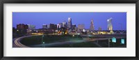 Kansas City, Missouri at Night Fine Art Print