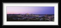 Cincinnati, Ohio at Dusk Fine Art Print